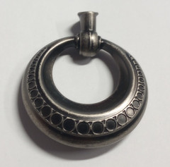 FURNITURE Hardware 1-7/8″ Dia. Antique Nickel Drawer Drop Ring Pull