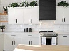 Ravinte 30 Pack 5 Inch Matte Black Cabinet Pulls Kitchen Hardware