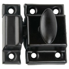 Oil Rubbed Bronze Small Stamped Cabinet Latch – Antique Reproduction (6pc/pack)