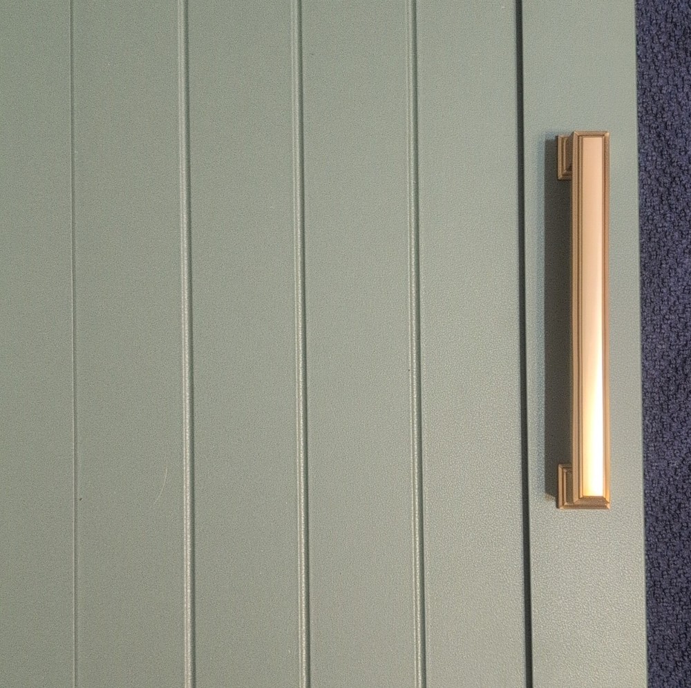 Asidrama 10 Pack 5 Inch(128mm) Champagne Gold Cabinet pulls Kitchen Handles