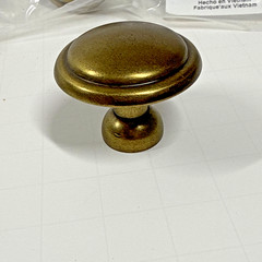 8x Bronze Drawer Pulls / Knobs Lustre Brass Finish P14848-LB by Hickory Hardware