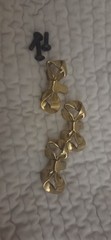 Gold Bow Door Pulls Set Of 3