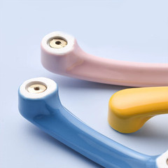 Colorful Ceramic Cabinet Pull Knob Kids Drawer Wardrobe Door Furniture Hardware