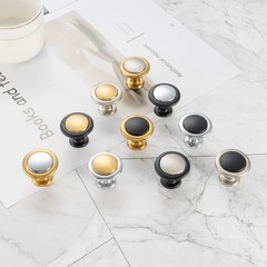 10 Pack Black and Nickel Kitchen Cabinet Knobs Matte Black and Silver Drawer …