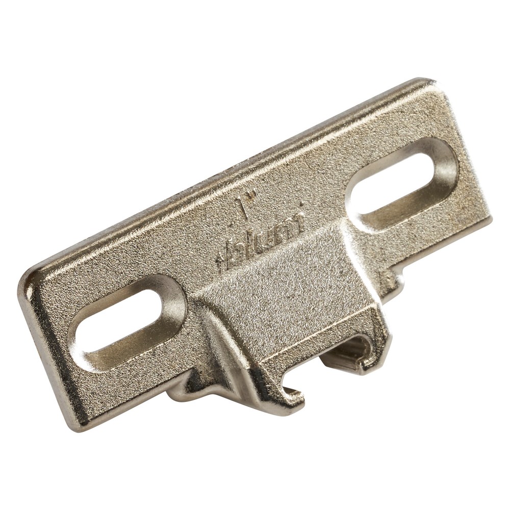Blum 1″ Overlay Edge Mount Mounting Plate 130.1110.02 Compact 33 Hinge