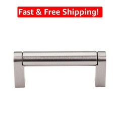 Quality 3″ Brushed Satin Nickel Bar Pull – Perfect for Modern Interiors
