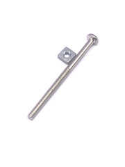 2.5″ CHROME Bolt Screw for Glass Cabinet Handles Knobs Drawer Pulls Vintage