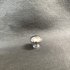 (12 Pack) 1-1/4″ Knob Chrome Plated