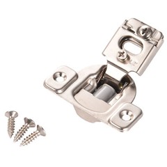 20Pack Compact Concealed Kitchen Cabinet Door Hinge 105° Close 1/2″Overlay