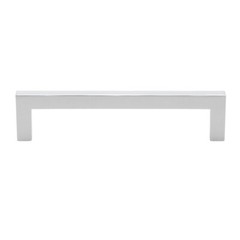 GlideRite 5″ CC Solid Square Slim Bar Pull Polished Chrome – 21683-128-PC-1
