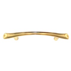Vintage Amerock Modern Polished Brass 3″cc Cabinet Arch Pull Handle BP102-3