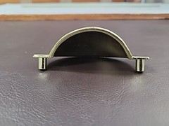 Pull – Cup Pull Ultra Brass 3″cc Hickory Hardware Eclipse P344-UB-made In USA