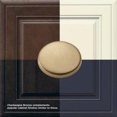 10-Pack Modern Square 5-1/16 In. (128 Mm) Modern Champagne Bronze Cabinet Drawer