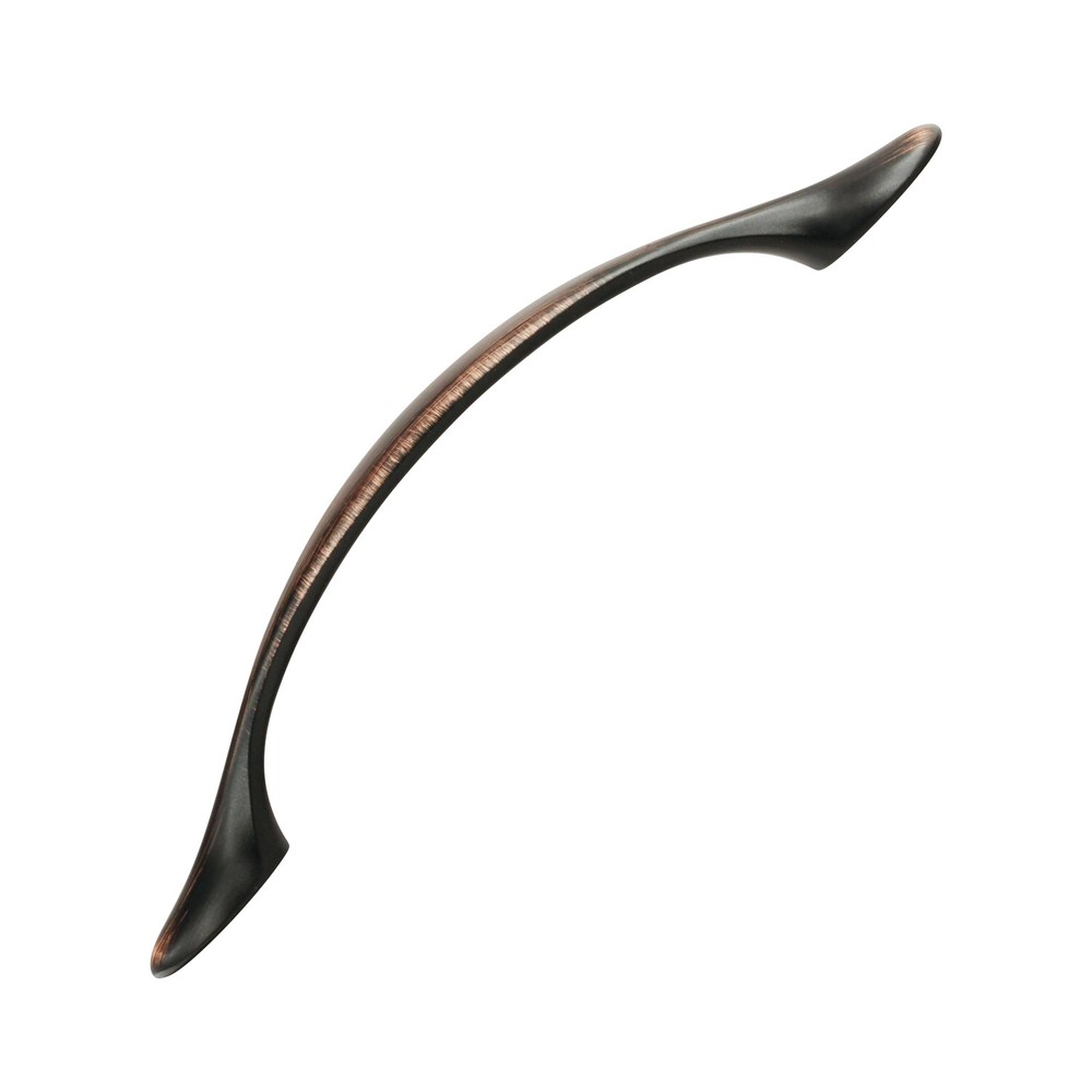 Flare Style 3-3/4″ Hole Centers, 4-31/32″ Long Brushed Oil-rubbed Bronze Pull