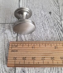 39 Brushed Brushed Chrome Knobs Pulls 1 inch