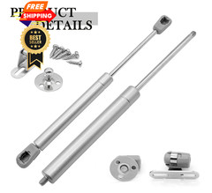 Moicstiy 2 Pack 10 Inch Gas Struts Spring Shocks, 40N/9lb 10Inch 40N, Silver