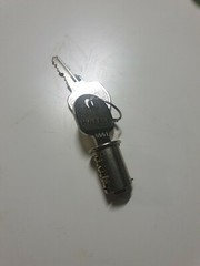 Hafele Barrel And Key Nickel Plated 210.40.601 (5 pieces)