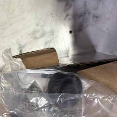 Hickory Hardware P3002-BI Matte Black Round Cabinet Knobs 1.25in 10-Pack