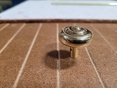Hickory Hardware Eclipse Ultra Brass Round Cabinet Knob P206-UB