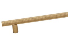 Alno A2902-3 Vita Bella 3″ Center to Center Modern Knurled Bar – Champagne /