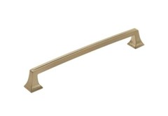 Amerock BP53532BBZ Mulholland 12″ Center-Center Appliance Pull, Golden Champagne