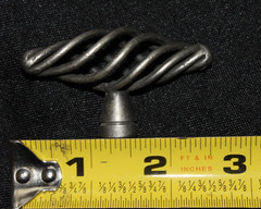 Lot of 5 Bird Cage Oblong Drawer Handle Pull Antique Pewter 2 3/8″ T- Shaped NEW