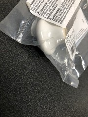 Hickory Hardware P29-W Tranquility 1-1/2 Inch Mushroom Cabinet Knob – White