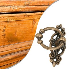 Brand New Alloy Handle Antique Cabinet Dressers Hanging Hardware Retro Screws