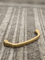(QTY 5) AMEROCK BP35346BBZ: Pull Revitalize 128mm Golden Champagne