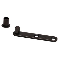 Rok Hardware Center Pivoting Hinge, Statuary Bronze Finish
