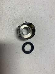 Signature Hardware 108773 Adapter Nut – 3/4″ F x 1/2″ M – Chrome