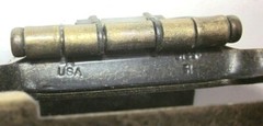 Ajax 5139 USA Wrap Frame Cabinet Door Hinge 1/2″ O’lay Brass 5 Barrel Self Close
