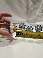 Hand-Painted Multi-Flower Ceramic Knobs (6 Pack) – Floral Furniture Pulls.