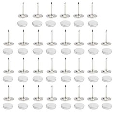 Magnetic Push Pins,Magnet Thumbtack,Metal Tacks and Push Pins Magnets 30 Pack