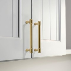 Appliance Pulls Brushed Brass 18 Inch(457mm) Center to Center 1 Pack Heavy Du…