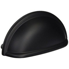 1-Amerock Allison 3″ Flat Black Cup Drawer Cabinet Pull BP53010FB