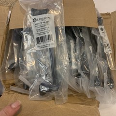 Lot Of 12 /Liberty Mandara 5-1/16”Matte Black Drawer Pull P36131C-FB-CP