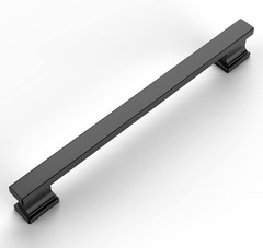6.25 Inch Matte Black Pulls Amerdeco 10 Pack