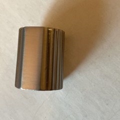 Brushed Nickel Small Cabinet Knobs .75 Inch Diameter Kitchen Set Of 6 Alzassbg