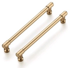 10pk Ravinte 6-1/4 Inch Hole Center Champagne Bronze Cabinet Handles Pulls