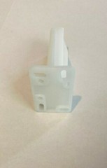 1 PAIR – Epoxy White End Sockets Fixed Self Closing Euro Drawer Slides Kitchen