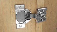 Berta 5/8 inch Overlay Soft Close Face Frame Cabinet Hinges, 105 degree