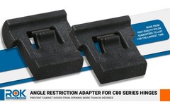 DTC Spacer Open-Limit for DTC C80 Series 110 Degree Hinges, Nylon Gray Finish