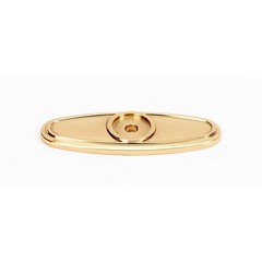 Alno A1565-PB/NL Classic Traditional 2 1/2″ Backplate Unlacquered Brass