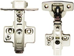 6 Pair Kitchen Cabinet Soft Close Hinges Full Overlay Cupboard Stainless Conceal