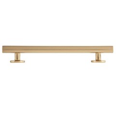 10-Pack Flynn 5-1/2 In. (140 Mm) Center-To-Center Modern Satin Brass Bar Drawer
