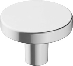 Versa 1-3/8 Inch (35Mm) Diameter Polished Chrome Cabinet Knob – 25 Pack