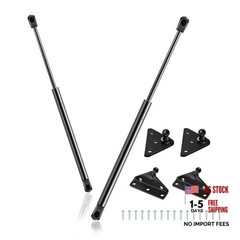 Qty (2) 15in 50lb/223N Universal Gas Strut Spring with Mounting GSNI-5150-50