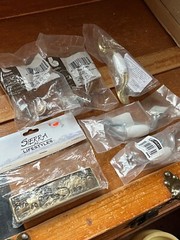 Lot of Sierra Lifestyles Antique Goldtone Moose Beer Pine Trees Plain Antique