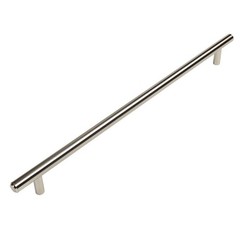 305-320SN Satin Nickel Cabinet Hardware Euro Style Bar Handle Pull – 12-5/8″ …